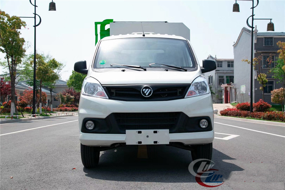 國六3方 藍牌福田祥菱 挂桶垃圾車