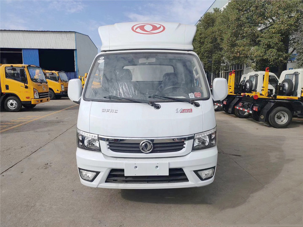 國六3-4方 藍牌東風途逸 挂桶垃圾車